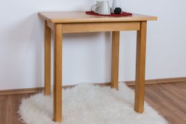 Tavolo in pino massello color ontano Junco 226A | 50 x 80 cm | Design moderno | Alta qualità
