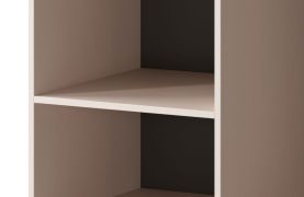 Set 4 ripiani aggiuntivi per armadio Bainton | Beige elegante | Compatibili con sostituzione appendiabiti