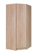 Armadio angolare "Festos" 01, rovere - 212 x 94 x 94 cm (h x l x p)