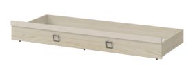 Letto estraibile Benjamin | Frassino e crema | 80 x 190 cm | Salvaspazio per cameretta