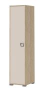 Cameretta - Armadio ad ante battenti "Benjamin" 10, faggio / crema - 198 x 44 x 56 cm (h x l x p)