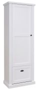 Armadio Veternik 06 bianco | 200 x 72 x 42 cm | Design moderno e funzionale