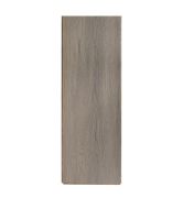 Pavimento di design con nucleo in legno e sistema click 1200 x 290 x 15 mm, 4 Pezzi - Modello: BRUCH Effetto grigio rovere