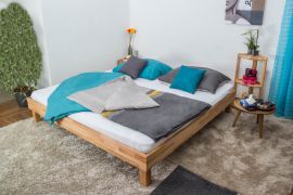 Letto futon in faggio massello oliato 200 x 200 cm | Design moderno | Massima stabilità
