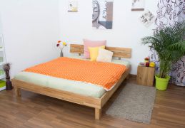 Letto futon in rovere massello oliato 180 x 200 cm | Design moderno | Alta stabilità | Facile da montare