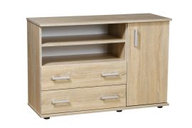 Cassettiera Tandil 07 | Rovere Sonoma | 82 x 120 x 45 cm | Design moderno e robusto