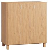 Cassettiera Averias 06 rovere | 100 x 90 x 47 cm | Design moderno, salvaspazio, stabile