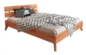 Letto matrimoniale Timaru 02 | Faggio massello oliato | 200 x 200 cm | Design elegante e qualità premium