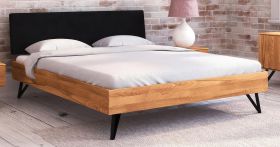 Letto matrimoniale king size Masterton 01 | Faggio massiccio oliato | 200 x 200 cm | Design elegante