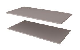 Ripiano in legno per armadio - set 2 pz, color cashmere, per armadi con larghezza: 200 cm