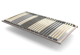 Base letto pieghevole 140 x 200 cm | Rete a doghe robuste | Comfort per letto alla francese