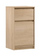 Cassettiera bassa Gracilius 01 rovere Cremona | 87 x 47 x 40 cm | 1 cassetto | 2 scomparti | ABS