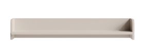 Mensola "Schaarbeek" 10, beige effetto legno, 1 ripiano, 103,5 x 22 x 17 cm