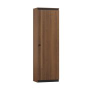 Armadio Mojokerto 21 | Noce e Nero | 194 x 60 x 39 cm | Design moderno e praticità