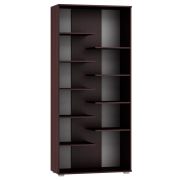 Scaffale alto Tabubil 29 wengé | 200 x 90 x 41 cm | Design moderno e pratico