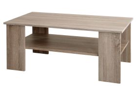 Tavolino Kikori 03 | Rovere Sonoma | 120 x 60 x 50 cm | Design moderno e robusto
