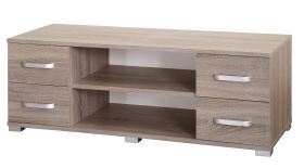 Mobile porta TV Kikori 01 | Rovere Sonoma | 43 x 120 x 43 cm | Design moderno e pratico