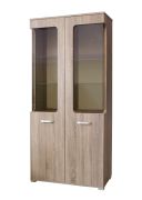Vetrinetta Kikori 19 rovere Sonoma | 190 x 80 x 40 cm | Eleganza moderna e spazio ottimizzato