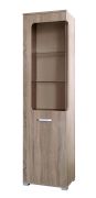Vetrinetta Kikori 16 | Rovere Sonoma | 190 x 50 x 40 cm | Design moderno e ampio spazio