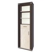 Armadio Aitape 26 | Rovere Sonoma scuro e chiaro | 188 x 60 x 40 cm | Design moderno e pratico