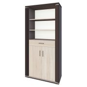 Armadio Aitape 27 | Rovere Sonoma scuro e chiaro | 188 x 90 x 40 cm | Design moderno e funzionale