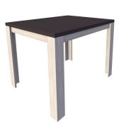 Tavolo pranzo Aitape 21 | Rovere Sonoma scuro/chiaro | 110 x 90 cm | Design moderno