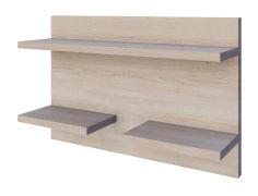 Mensola Kerowagi 08 | Rovere Sonoma | 76 x 125 x 23 cm | Design moderno e pratico