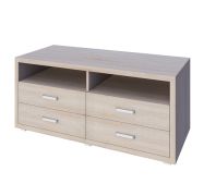 Mobile porta TV "Kerowagi" 21 | Rovere Sonoma | 60 x 135 x 49 cm | Design moderno e funzionale