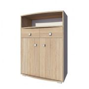 Cassettiera Rabaul 04 in rovere Sonoma | Design moderno | 126 x 94 x 40 cm | Praticità e stile