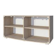 Mobile porta TV "Rabaul" 11 | Rovere Sonoma | 47 x 155 x 43 cm | Design moderno e praticità