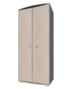 Armadio guardaroba Rabaul 23 | Ante battenti | Rovere Sonoma | 200 x 90 x 55 cm