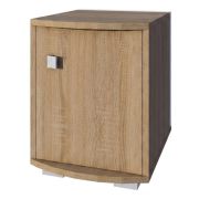 Comodino Rabaul 21 | Rovere Sonoma | 50 x 42 x 40 cm | Design moderno e compatto