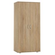 Armadio guardaroba Ciomas 24 | Ante battenti | Rovere Sonoma | 190 x 90 x 55 cm