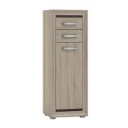 Cassettiera Kundiawa 12 | Rovere Sonoma chiaro/scuro | 140 x 50 x 40 cm | Design moderno e praticità