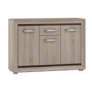 Cassettiera Kundiawa 06 | Rovere Sonoma chiaro/scuro | 86 x 120 x 40 cm | Design moderno e pratico