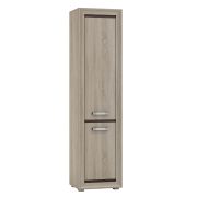 Armadio Kundiawa 34 | Rovere Sonoma chiaro/scuro | 200x50x40 cm | Design moderno e funzionale