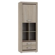 Armadio Kundiawa 28 | Rovere Sonoma chiaro/scuro | 200 x 70 x 40 cm | Design elegante e spazioso