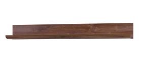Mensola Pikine 13 | Rovere marrone scuro | 16 x 136 x 18 cm | Stile rustico moderno