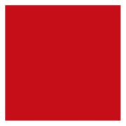 Pannello metallico rosso per scrivania Marincho | 53 x 53 cm | Organizzazione e stile