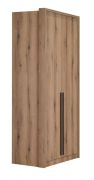 Armadio guardaroba Cerdanyola 03 rovere | 2 ante battenti | 2 cassetti | 216 x 100 x 56 cm