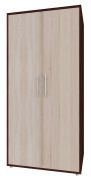 Armadio Curug 14 ante battenti | Noce / Olmo | 188 x 90 x 50 cm | Design moderno e capiente