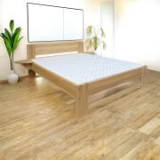 Letto king size "110", faggio massiccio, naturale, incl. rete a doghe - 180 x 200 cm