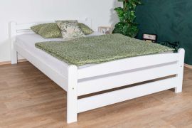 Letto singolo moderno, semplice letto per ospiti in legno di faggio massiccio 118, incl. rete a doghe, superficie di sdraio 140 x 200 cm, alta qualità del legno, durevole e robusto