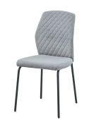 Sedia moderna Maridi 242 grigio chiaro | Design attuale | Comfort ergonomico | 92 x 47 x 56 cm