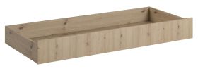 Cassettone estraibile matrimoniale Faleula 10 | Rovere | 21 x 153 x 68 cm | Design moderno