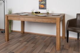 Tavolo da pranzo Sardona 06 | Marrone rovere | 160 x 90 cm | Stile country | Artigianalità premium