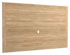 Pannello da parete "Buzet" 19 | Rovere naturale | 100 x 164 x 4 cm | Design moderno