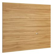 Pannello decorativo da parete "Belica" 07 | Rovere naturale | 102 x 120 x 3 cm | Design moderno
