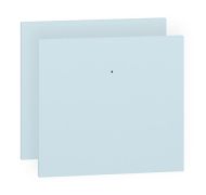 Frontali per cassetto azzurri "Egvad" | Set 2 pezzi | 34 x 37 x 2 cm | Design moderno e materiali resistenti
