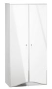 Armadio spazioso Sydfalster 08 | Bianco lucido | 191 x 90 x 51 cm | 2 ante, 2 scomparti